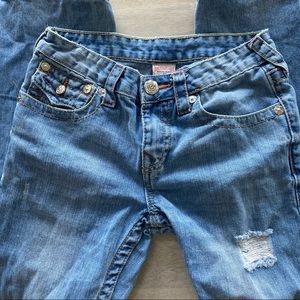 True Religion Boys Straight Leg Jeans